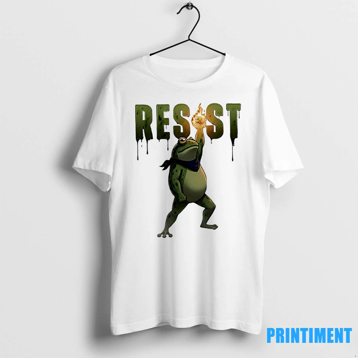 Fire Fist Resist Frog Portland Protest Frog Tshirts Sweater