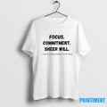Focus Commitment Sheer Will Me Resisting Another Tarot Deck Tshirts Sweater
