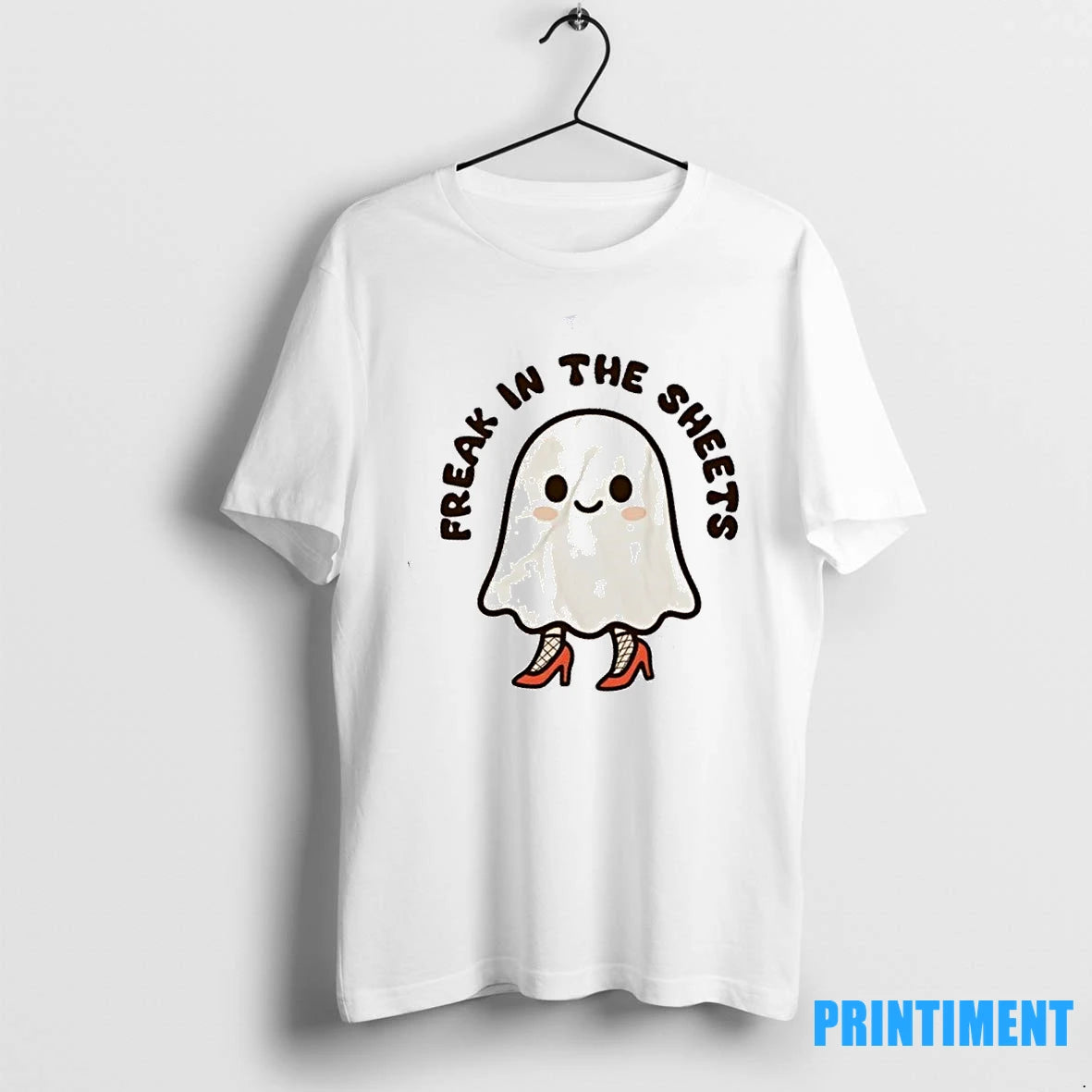 Freak In The Sheets Boo Ghost Halloween Tshirts Sweater