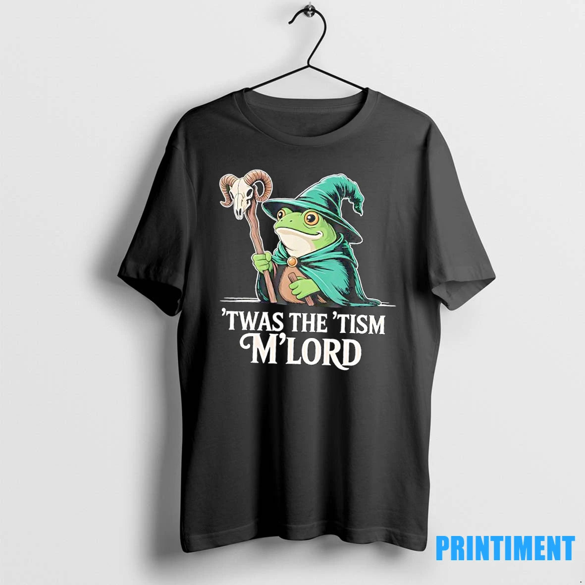 Frog Wizard Meme Twas The Tism Mlord Tshirts Sweater