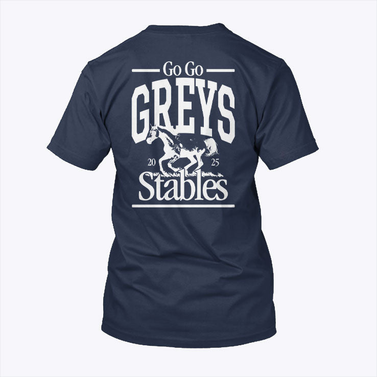Go Go Greys Stables 2025 T Shirt