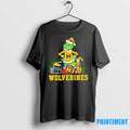 Grinch And Dog Michigan Wolverines Football Tshirts Sweater