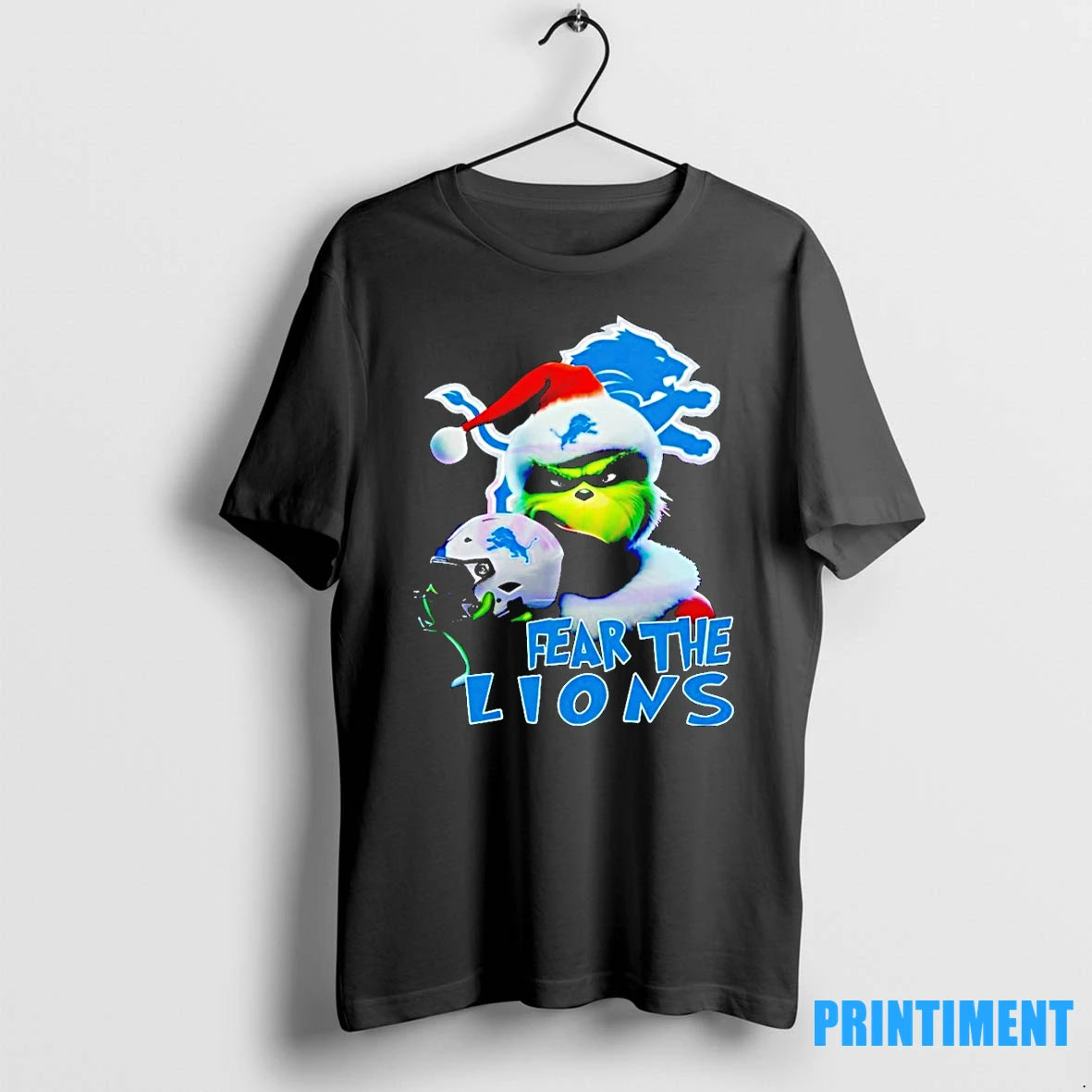 Grinch Fear The Lions Detroit Lions Tshirts Sweater