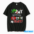 Grinch Hand My Colorado Rockies Stole My Heart Christmas Tshirts Sweater