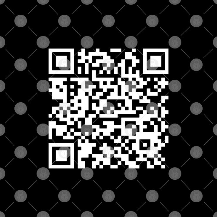 He’s Back Trump QR Code T Shirt