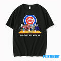 Horror Movie Characters You Cant Sit With Us Chicago Cubs Halloween Tshirts Sweater