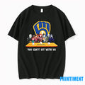 Horror Movie Characters You Cant Sit With Us Milwaukee Brewers Halloween Tshirts Sweater