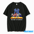 Horror Movie Characters You Cant Sit With Us New York Yankees Halloween Tshirts Sweater