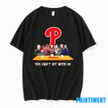 Horror Movie Characters You Cant Sit With Us Philadelphia Phillies Halloween Tshirts Sweater