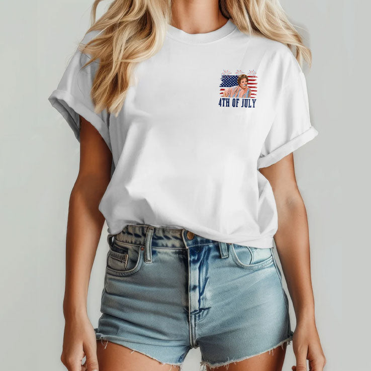 I Am Pleasant Damn It 4th Of July Steel Magnolias Movie T Shirt