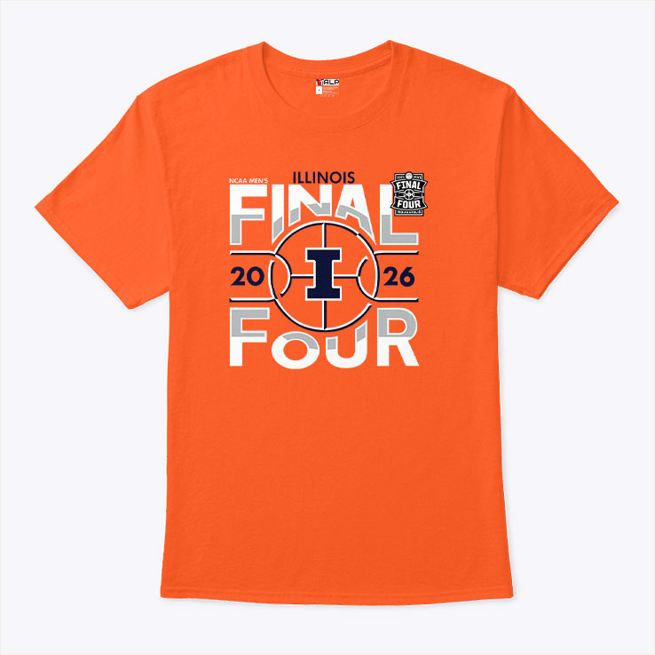 Illinois Illini Final Four 2026 Men’s March Madness T Shirt