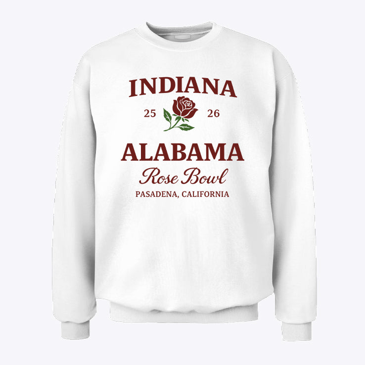 Indiana Alabama Rose Bowl Sweatshirt