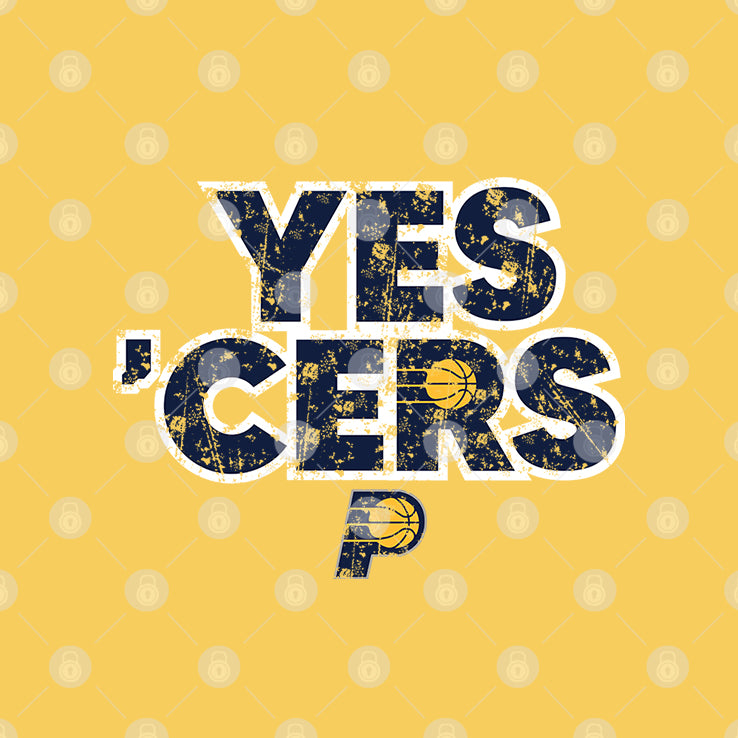 Indiana Pacers Yes Cers T Shirt