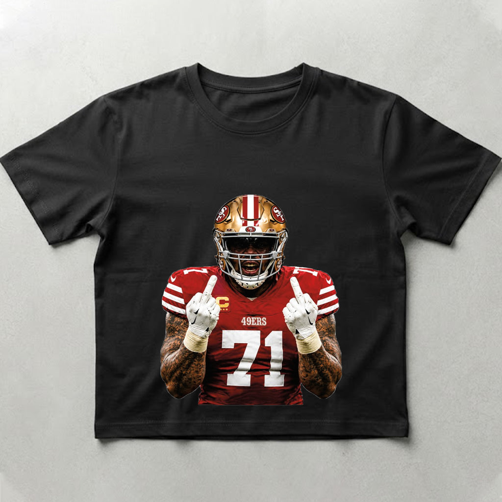 Jack Black Wear Trent Williams Middle Finger Shirt