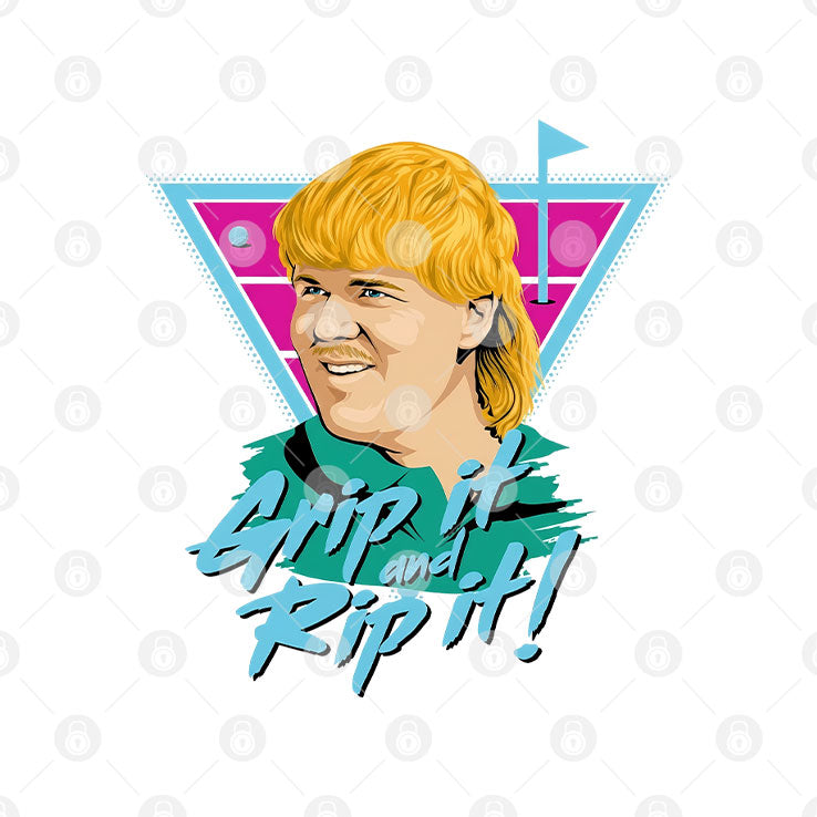 John Daly Grip It And Rip It Golf T Shirt