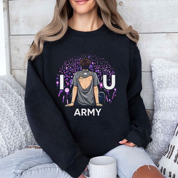 Joonie I Love You Army T Shirt Unisex