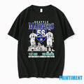 Ken Griffey Jr The Kid And Cal Raleigh The Dumper Seattle Mariners Baseball Signatures Tshirts