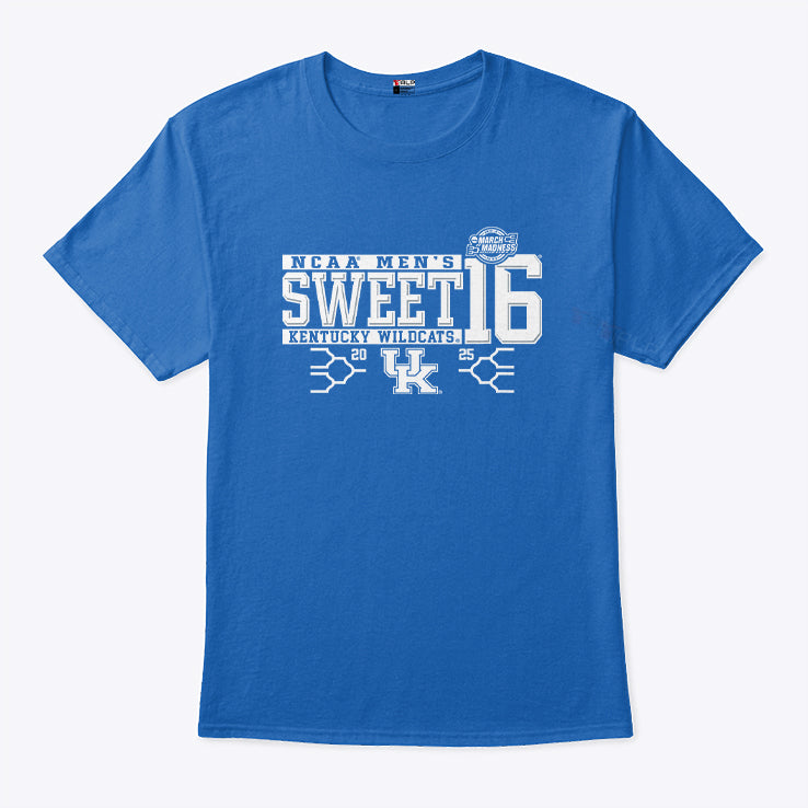 Kentucky Wildcats Sweet 16 2025 Men’s March Madness T Shirt