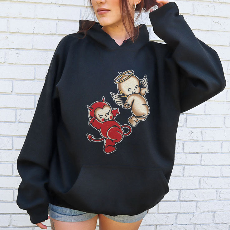 Kewpie Baby Devil Angel Cherubs T Shirt
