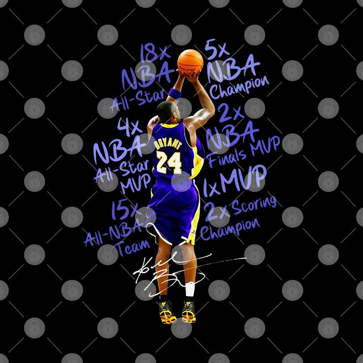 Kobe Bryant Achievements T Shirt