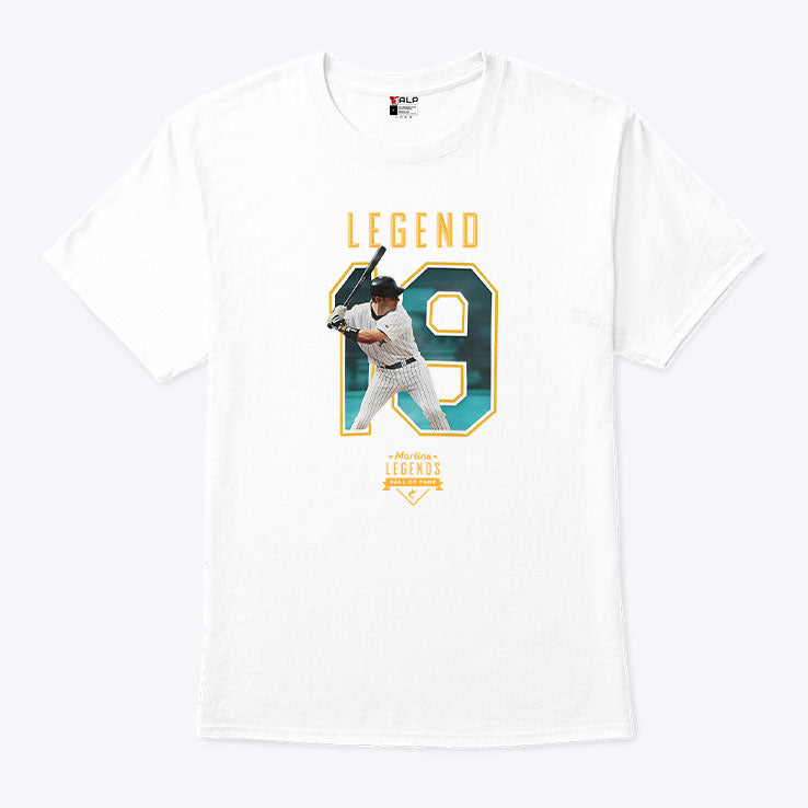 Legend Jeff Conine 19 Miami Marlin T Shirt