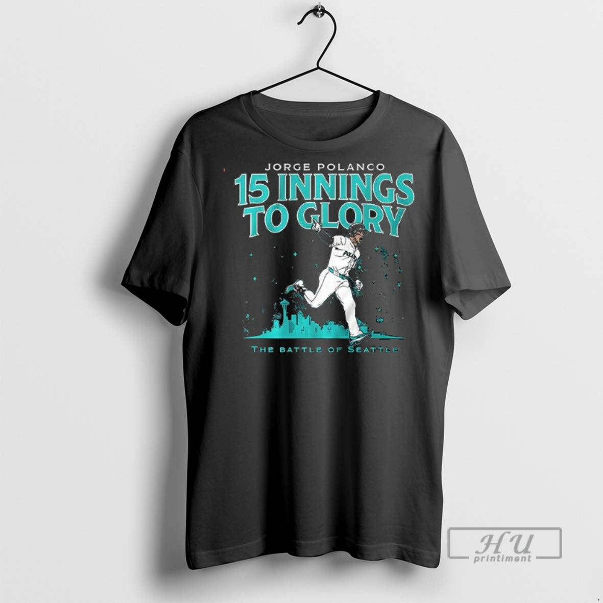Limited Edition 15 Innings To Glory Jorge Polanco Graphic Tee Shirt Sweatshirt Hoodies
