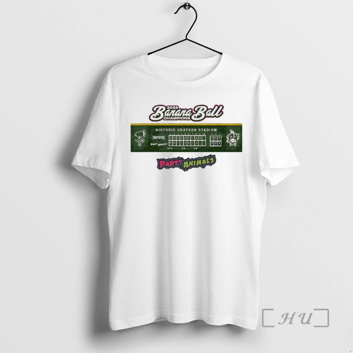 Limited Edition 2025 Banana Ball Champions Party Animals Tee Shirt Sweater
