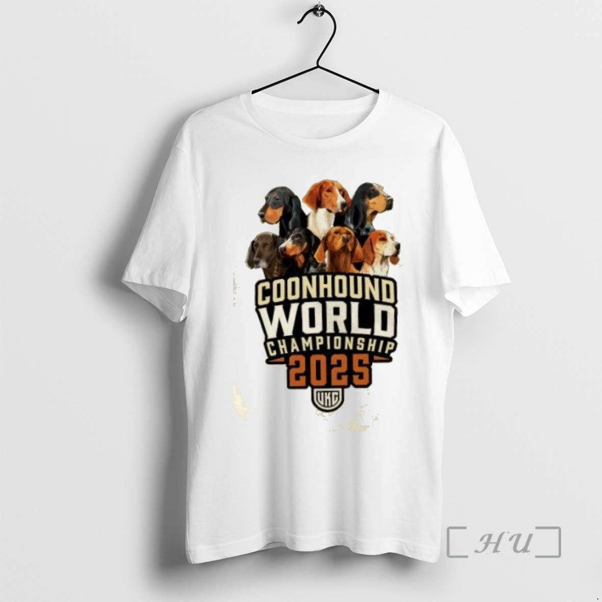Limited Edition 2025 Coonhound World Championship Dogs Tee Shirt Sweater