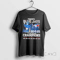 Limited Edition 2025 Toronto Blue Jays Al East Division Champions 7x Times Skyline T Shirts
