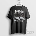 Limited Edition 22 23 25 Wnba Finals Champions Las Vegas Aces 2 Sided Graphic Tee