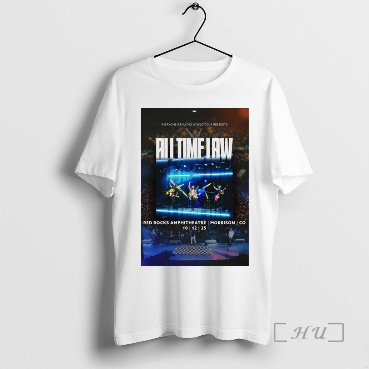 Limited Edition All Time Low Red Rocks Amphitheatre Morrison Co On October 12 2025 Tee