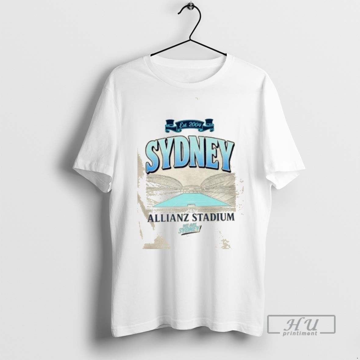 Limited Edition Allianz Stadium We Are Sydney Est 2004 Graphic Tee Shirt Sweatshirt Hoodies