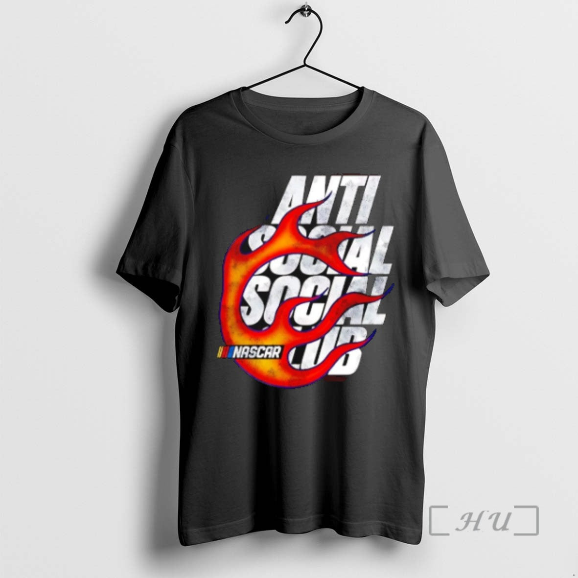 Limited Edition Anti Social Social Club Nascar Daytona Logo Tee Shirt Sweater