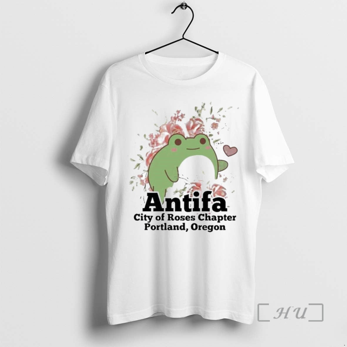 Limited Edition Antifa City Of Roses Chapter Portland Oregon Protest Tee Shirt Sweater