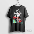 Limited Edition Arbys X Jack Skellington Santa Isnt Real Christmas Graphic Tee Shirt Sweatshirt Hoodies