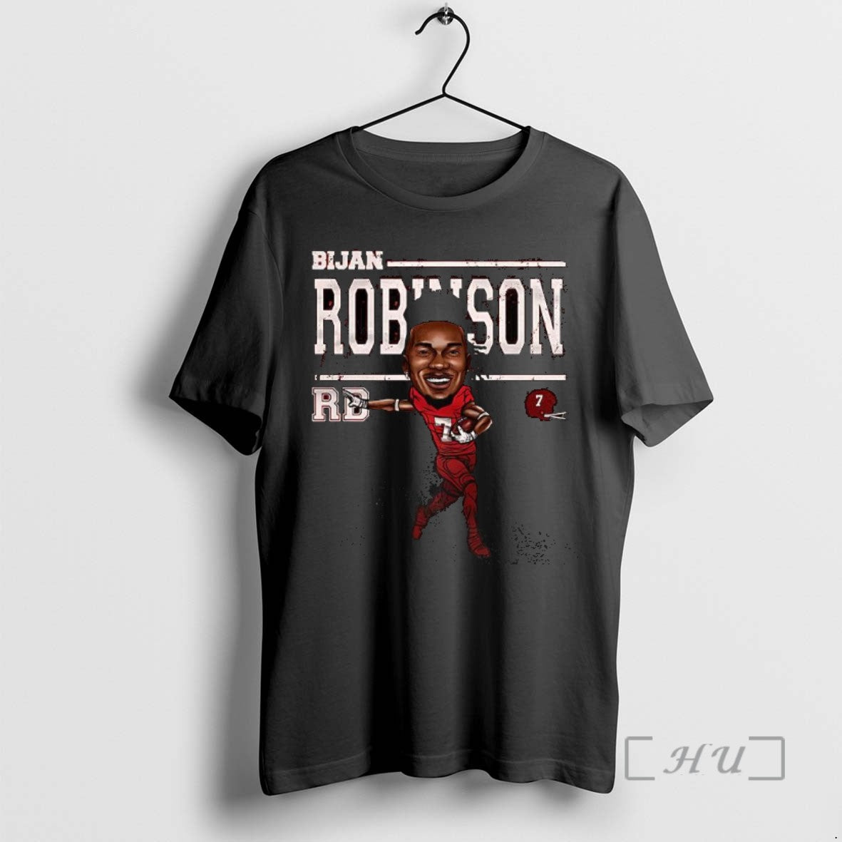 Limited Edition Bijan Robinson Atlanta Falcons Football Caricature Player Tee Shirt Sweater