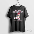Limited Edition Bijan Robinson Retro Baller Running Back Tee Shirt Sweater