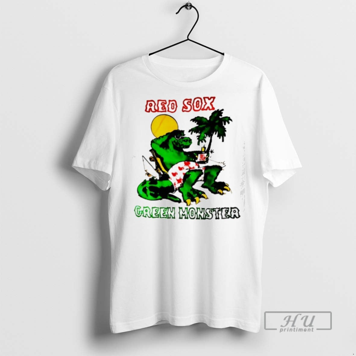Limited Edition Boston Red Sox Green Momster Graphic Tee Shirt Sweatshirt Hoodies