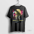Limited Edition Cat Watching The Kaiju Tee Shirt Sweater