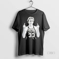 Limited Edition Celtics Larry Bird Middle Finger Tee Shirt Sweater