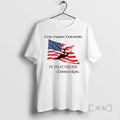 Limited Edition Charlie Kirk Patriotic Quote God Family Country In That Order American Flag And