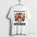 Limited Edition Chicken Registered Gym Gloves Offender Tee Shirt Sweater