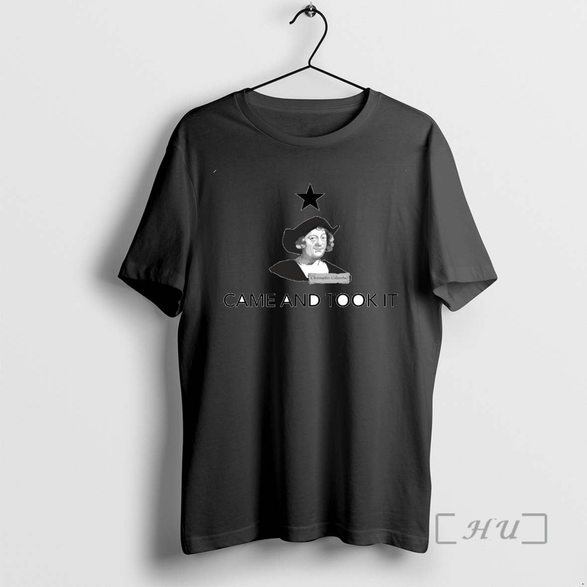 Limited Edition Christopher Columbus Came And Took It Tee Shirt Sweater