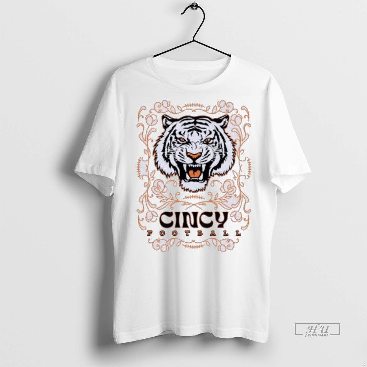 Limited Edition Cincinnati Football Tiger Pinstripe Tee Shirt Sweater