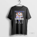 Limited Edition Dallas Cowboys Legend Names And Signatures Tee Shirt Sweater