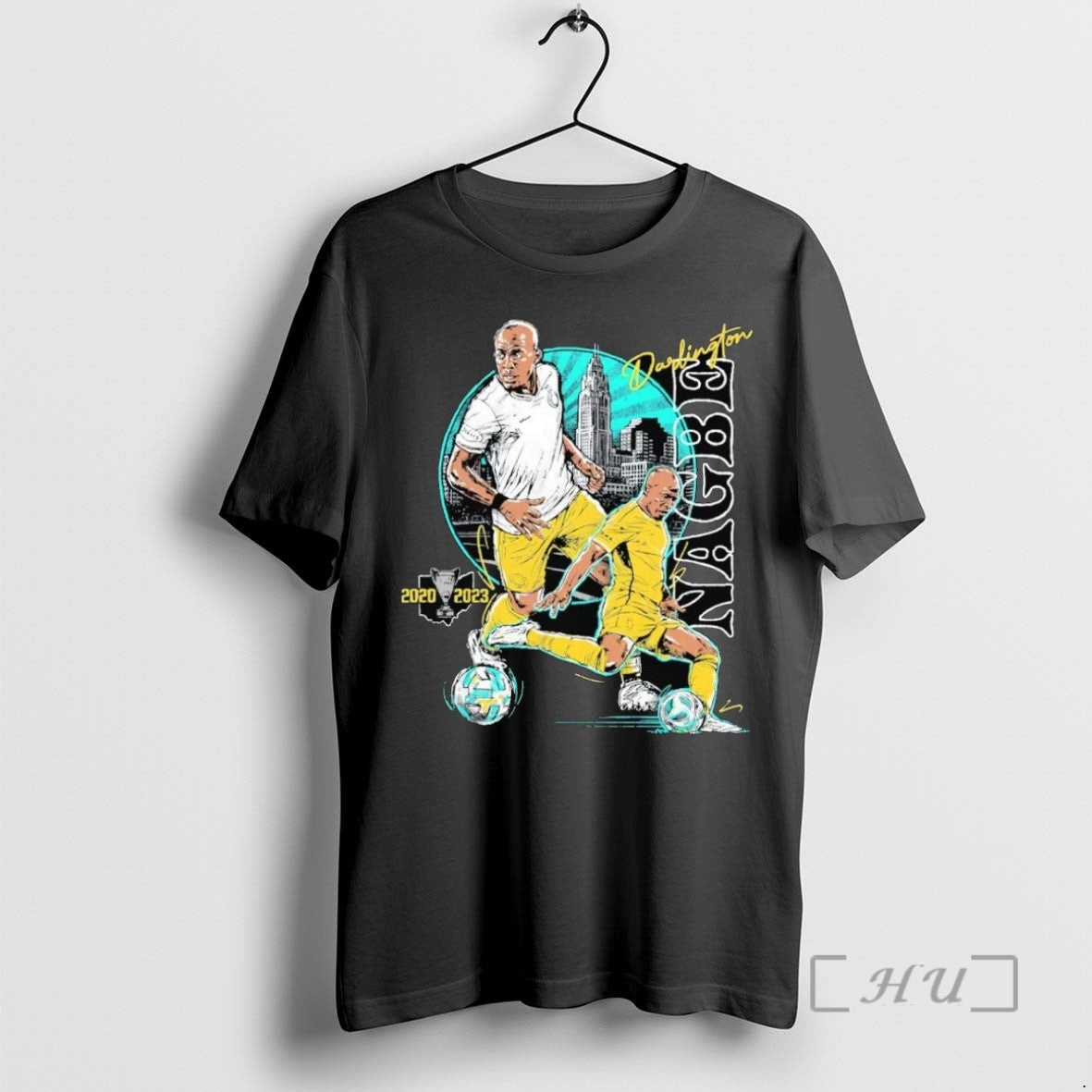 Limited Edition Darlington Nagbe 2020 2023 Trophy Skyline Tee Shirt Sweater