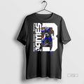 Limited Edition Derwin James Los Angeles Chargers Stretch Signature Tee Shirt Sweater