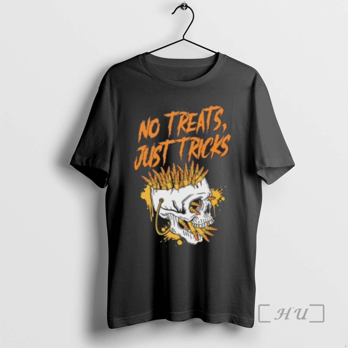 Limited Edition Devildog Supply No Treats Just Tricks Halloween Tee Shirt Sweater