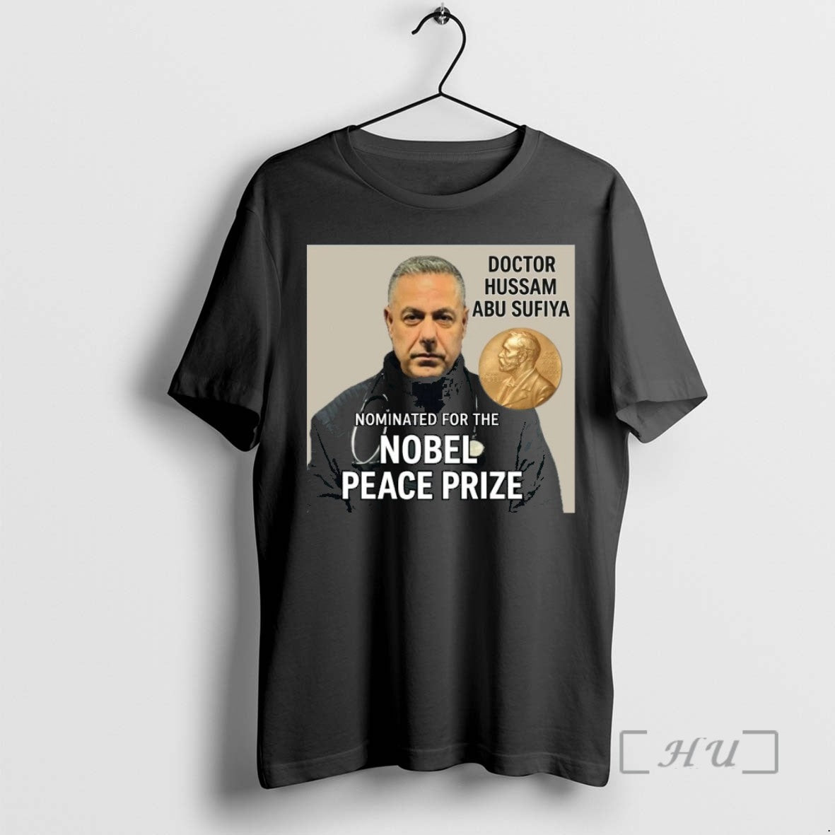 Limited Edition Doctor Hussam Abu Sufiya Nominated For The Nobel Peace Prize Tee Shirt Sweater