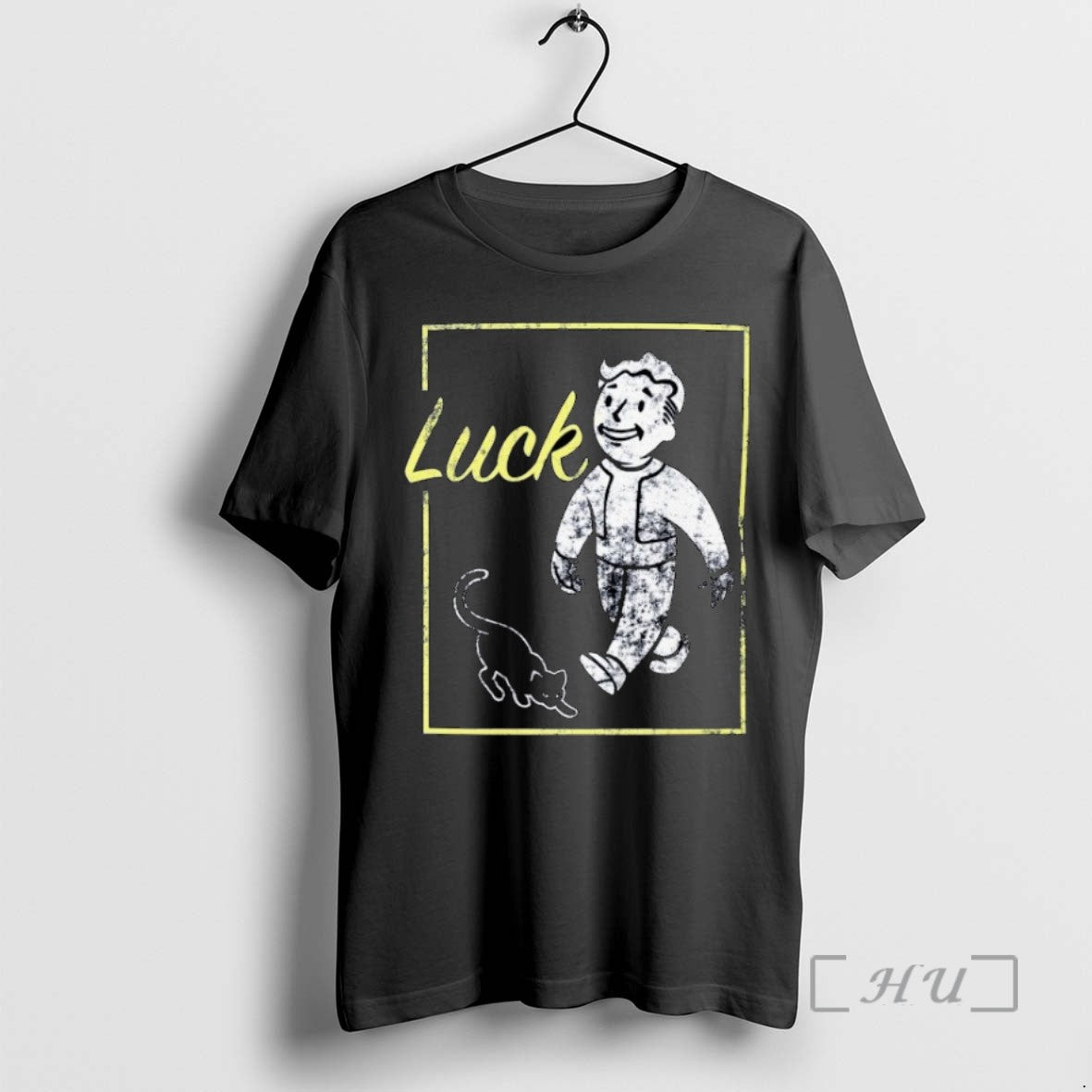 Limited Edition Fallout Luck Cat Tee Shirt Sweater